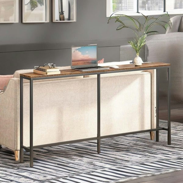 Rafaelo Mobilia 180CM Wide Narrow & Slim Console Table For Hallway