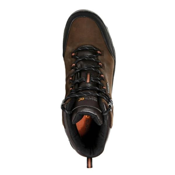 Regatta Great Outdoors Mens Burrell Leather Hiking Boots - Peat - 