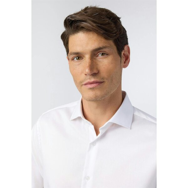 Alexandre Silver Alexandre Tailored Fit White Non-Iron Stretch Shirt