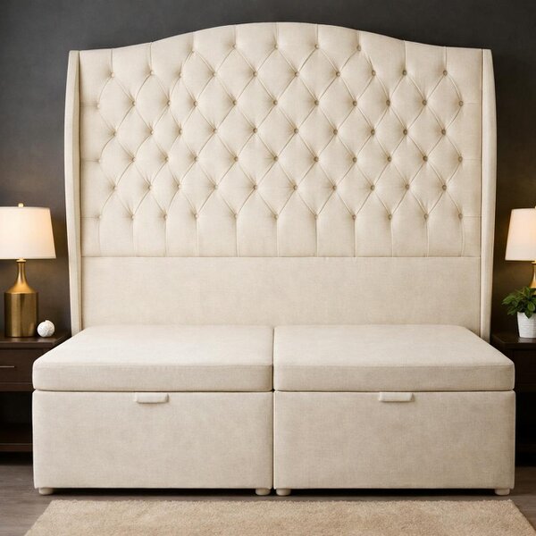 Great British Beds Venice Winged Divan Ottoman Bed