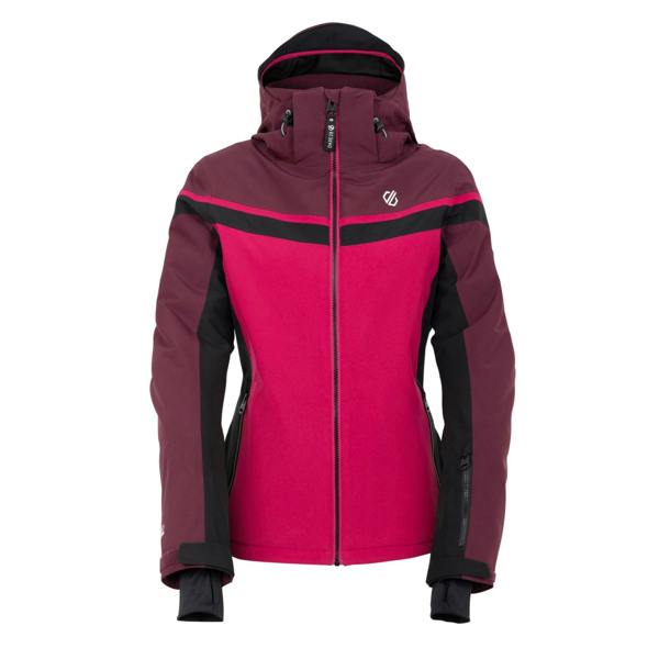 Dare 2B Womens/Ladies Flurry Ski Jacket - Berry Pink/Fig - 