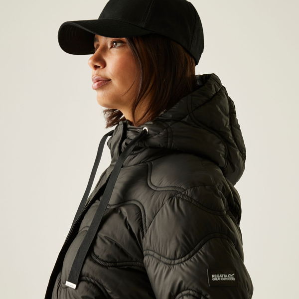 Regatta Womens Embrie Quilted Jacket - Black