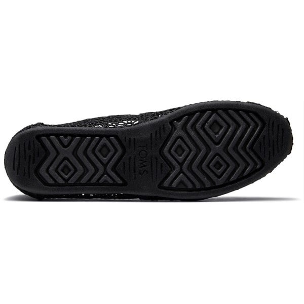 TOMS Alpargata Womens Shoes - Black