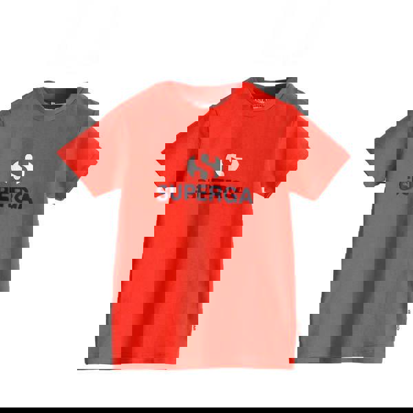 Superga Childrens/Kids Logo T-Shirt - Red - 