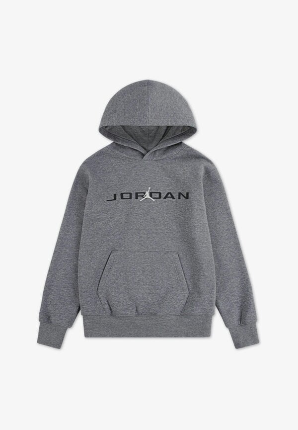 Nike Jordan Jumpan Kids Hoodie Grey