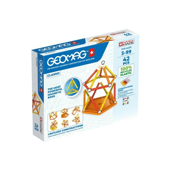 Geomag Classic 42 Magnetic Shapes - 42 Pieces