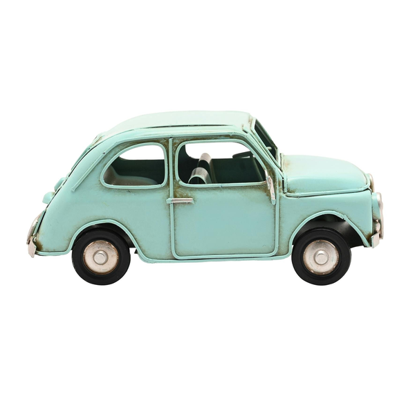 Harvey Makin Ornament - Blue Classic Car