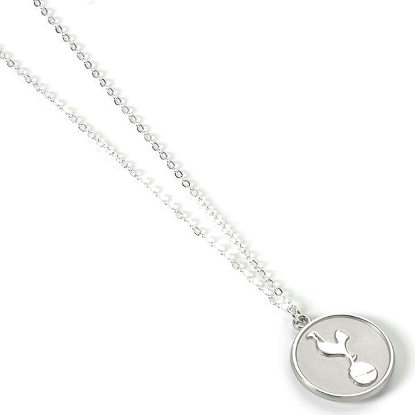 The Carat Shop Tottenham Hotspur Silver Disc Necklace