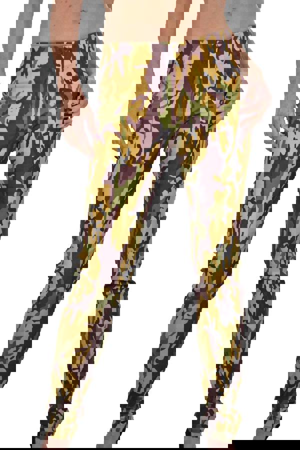 Paulo Due Women's Skinny Camo Print Trouser