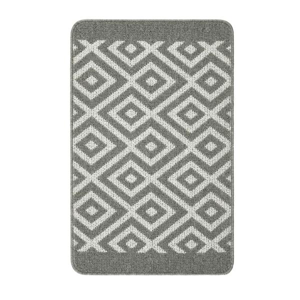 The Rugs Durable Washable Mat: Diamond Design | Eco-Friendly