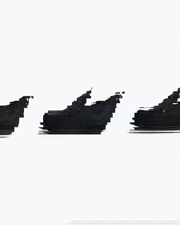 Tommy Hilfiger Core Hilfiger Mens Suede Driver - Desert Sky