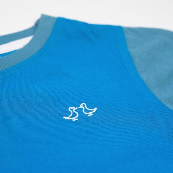 Luca and Rosa Boys Blue Jersey Lounge Tee