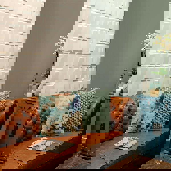 W3DP0014 - GA-WA21 Oberon Eco Friendly 3D Wall Panels Decorative Tiles - 50x50 cm - 12 Boards (for 3 sqm2)