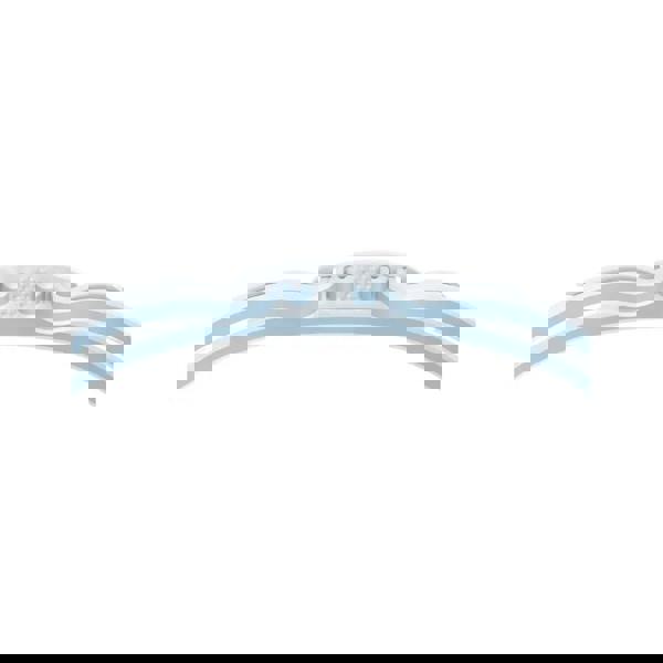 Light blue Lego-style ring with curved edges, comfortable gasket for Speedo Vanquisher 3.0 goggles