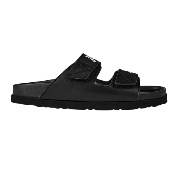 Palm Angels Childrens/Kids Beach Flat Slides - Black - 