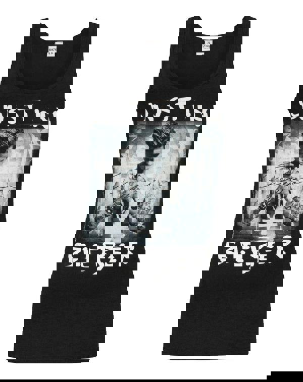 Justin Bieber Womens Black Character Vest