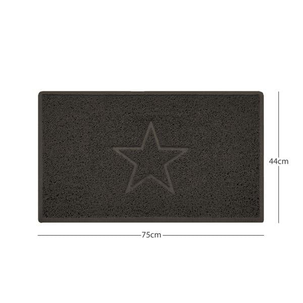 nicoman brown spaghetti indoor mat, multi colour options, free delivery, uk made