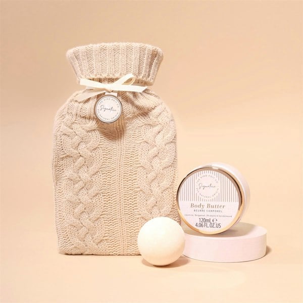 The Kind Edit Co. Signature Hot Water Bottle Gift Set