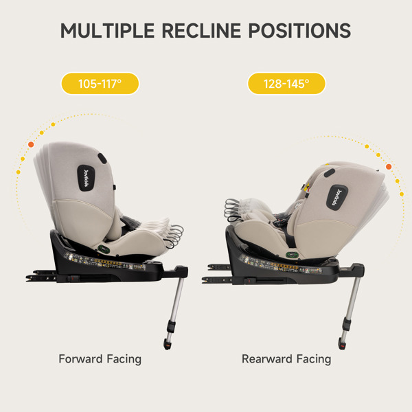 JoviKids Ranger  2 Car Seat - Milkstone