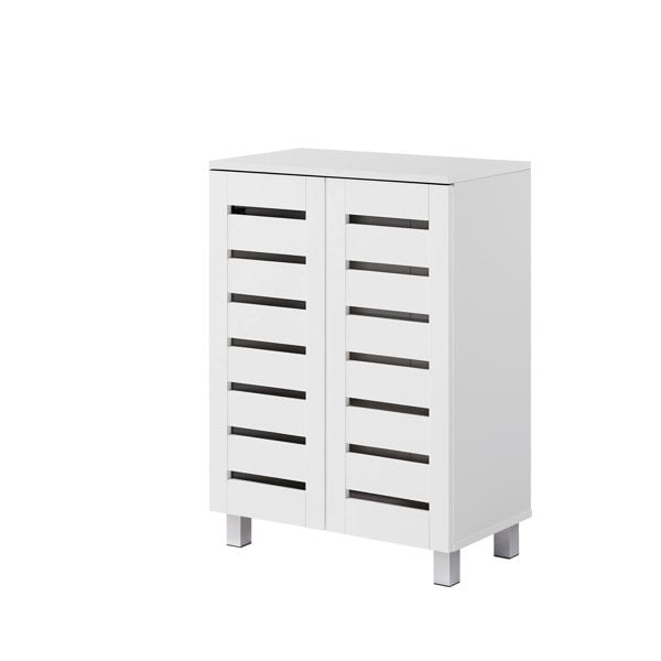 Swish Furniture Euston Modern 2 Door Shoe Storage Cabinet