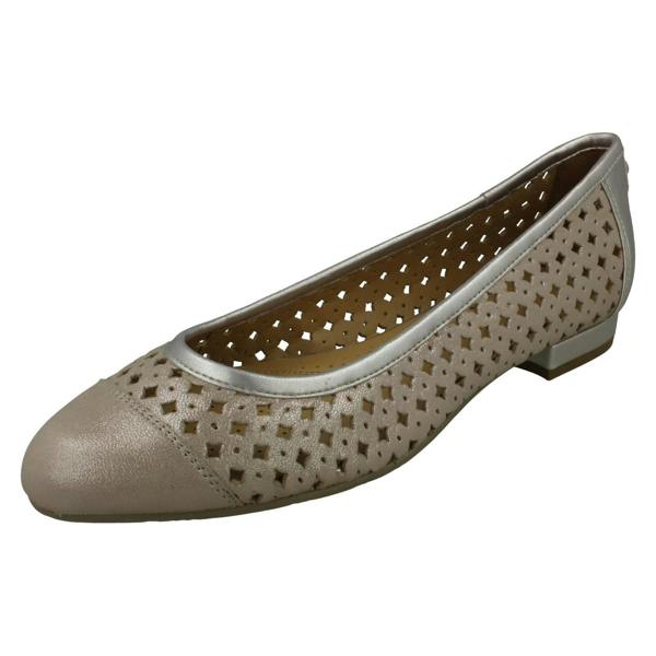 Van Dal Ladies Van-Dal Casual Flat Cut Out Ballerina Summer Shoes Mason X