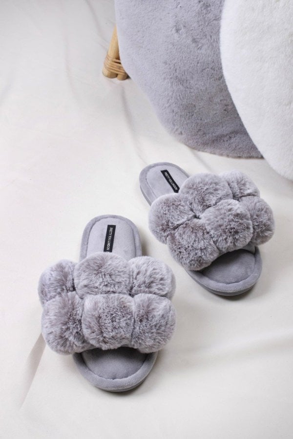Dolly in GreySlippers