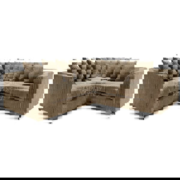 Furnishings For Less Ferguson / Luxor Full Jumbo Cord Corner Sofa