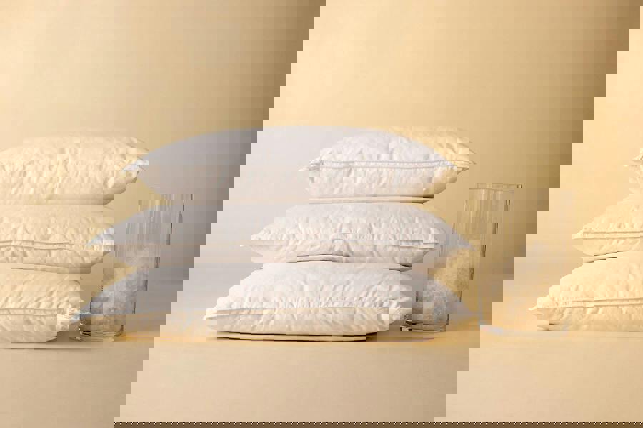 Surrey Down Duck Feather and Down Soft Pillow (2 Pack) - Down & Cotton