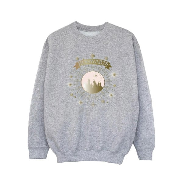 Harry Potter Girls Hogwarts Yule Ball Sweatshirt - Sports Grey