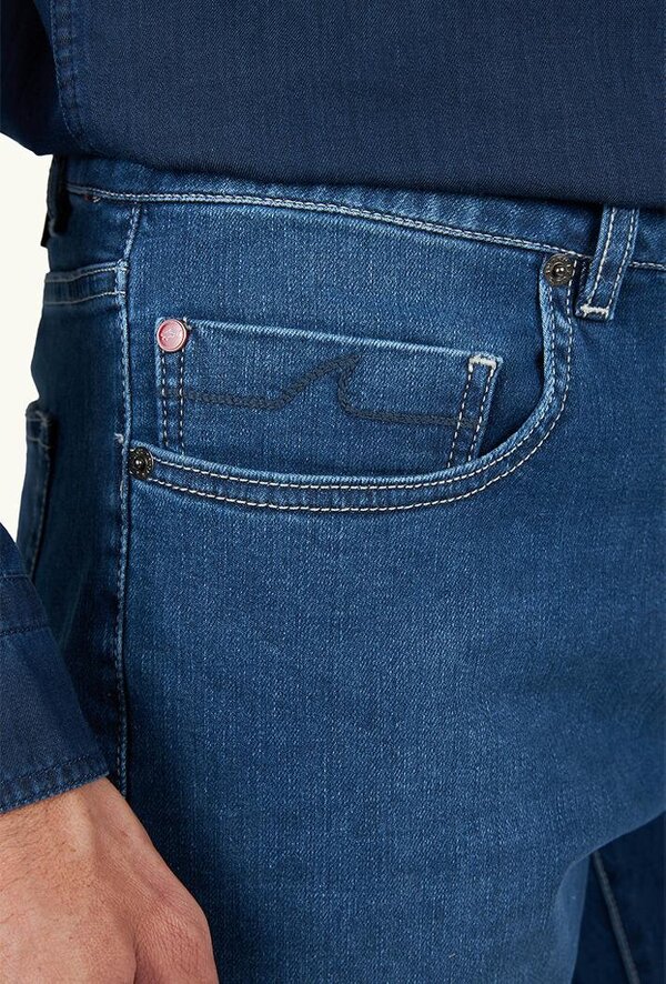 Paul & Shark Varese Red Rivet Jeans in Giza Cotton