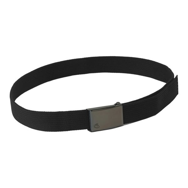 Craghoppers Explorer Logo Belt - Black