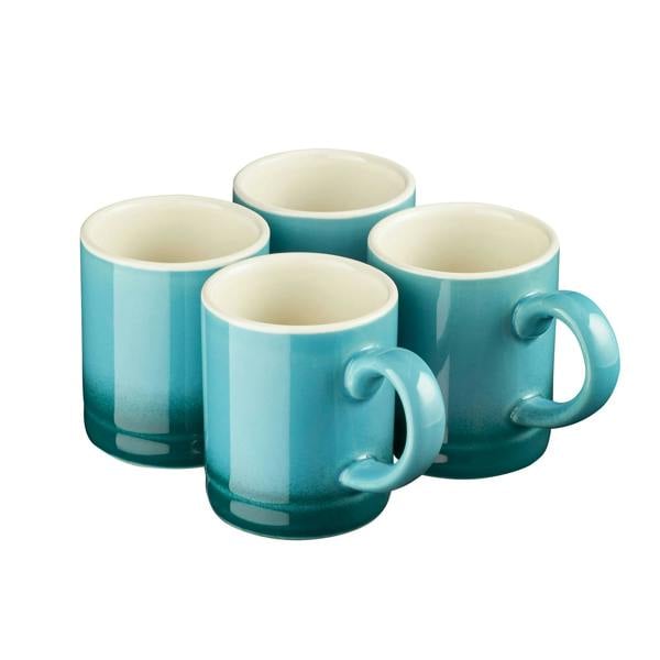 Cooks Professional 4 Piece Espresso Cup Set | Teal
