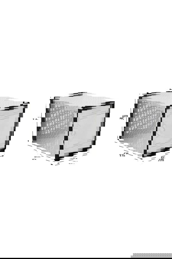 Living and Home 12pcs Stackable Shoe Storage Box Organiser Black