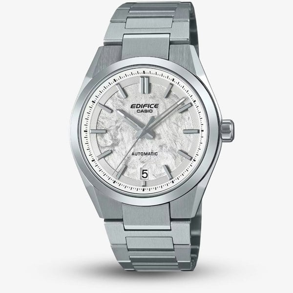 Casio Mens Edifice White Automatic Bracelet Watch EFK-100D-7AER