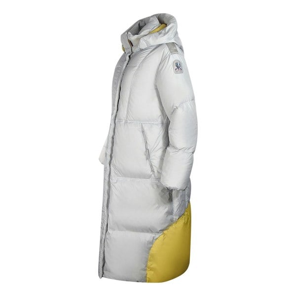 Parajumpers Liu White Long Down Jacket S