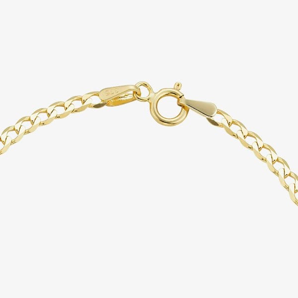 T. H. Baker 9ct Yellow Gold 6 Inch ID Chain Bracelet SIDB-230-9Y-6