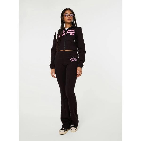 Pink Vanilla Angel Slogan Hoodie