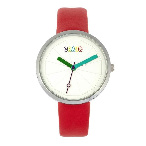 Crayo Metric Unisex Watch - Red  - CRACR5802