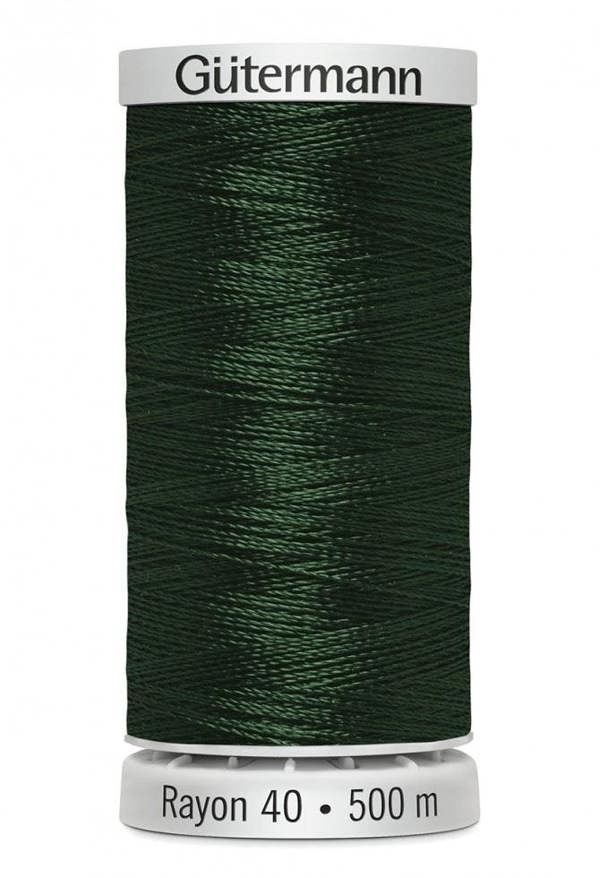 Gutermann No 40 Sulky Rayon Embroidery Thread 500m Rayon Thread Suitable For Embroidery
