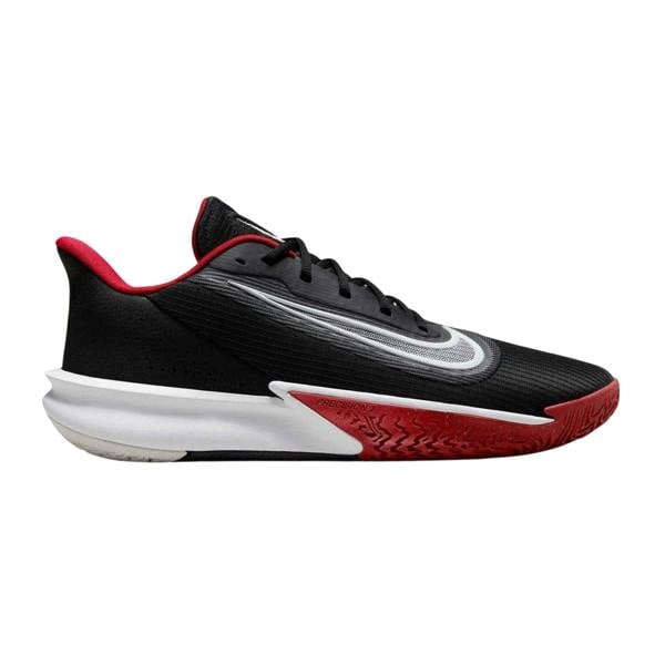 Nike Mens Precision VII Basketball Trainers - Black/White/Red - 