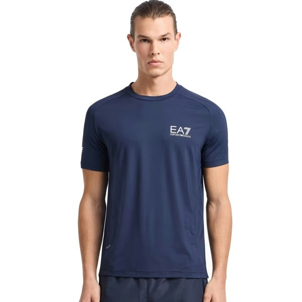 Emporio Armani EA7 EA7 Emporio Armani Tennis Pro VENTUS7 T-Shirt Navy Blue