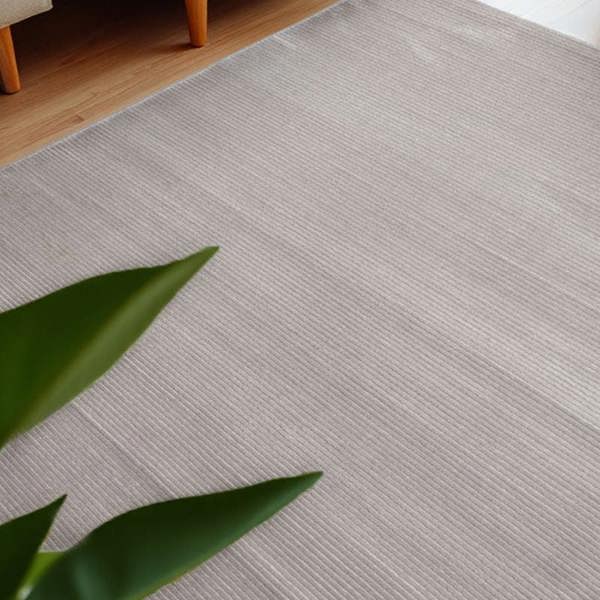 Hanse Home Perles Shortpile Cream Rug Dolomite – Modern Striped