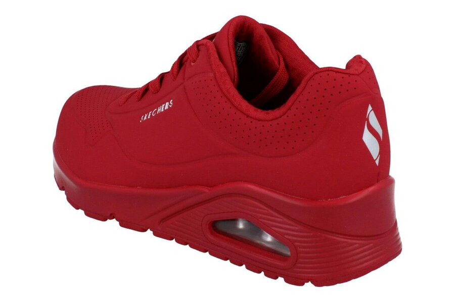 Skechers Uno Stand On Air Womens Trainers 73690 Shoes  RDS