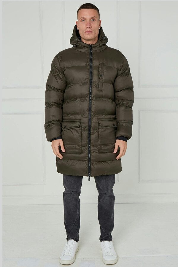 Men’s Longline Puffer Coat