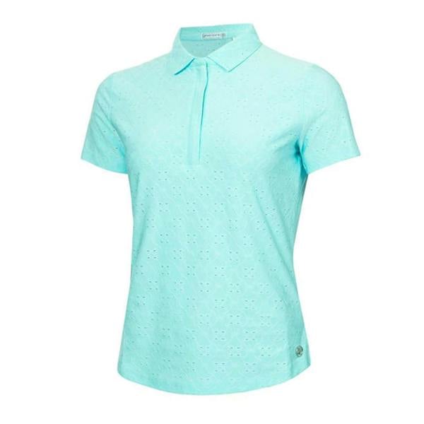 Calvin Klein Womens/Ladies Golf Polo Shirt - Aqua - 