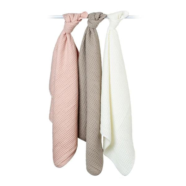 Lulujo - Waffle Blanket - Sand