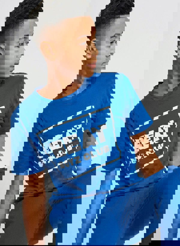 Beat Boyz Club Strike T-Shirt - Cobalt