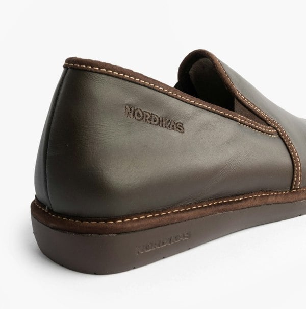Nordikas 663 DUBLIN Mens Full Slipper Slippers Moka