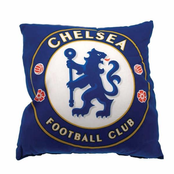Chelsea FC Crest Cushion, Bedroom, Sports, Gift