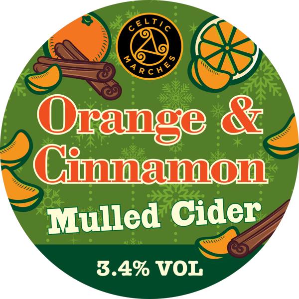 Celtic Marches Orange & Cinnamon Mulled Cider 10L BIB